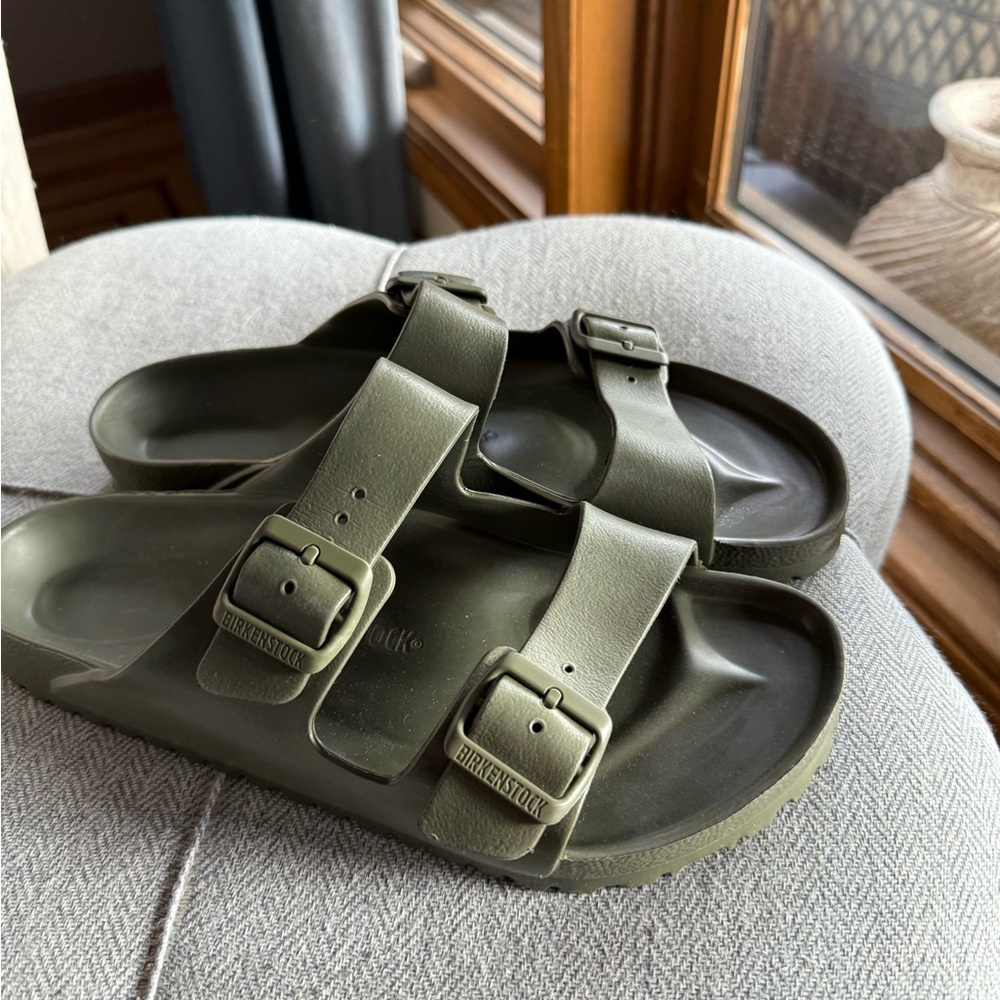 Birkenstock Men's Olive Sandals EVA